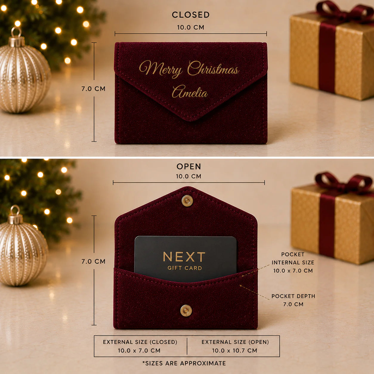 Christmas money wallets PRE ORDER