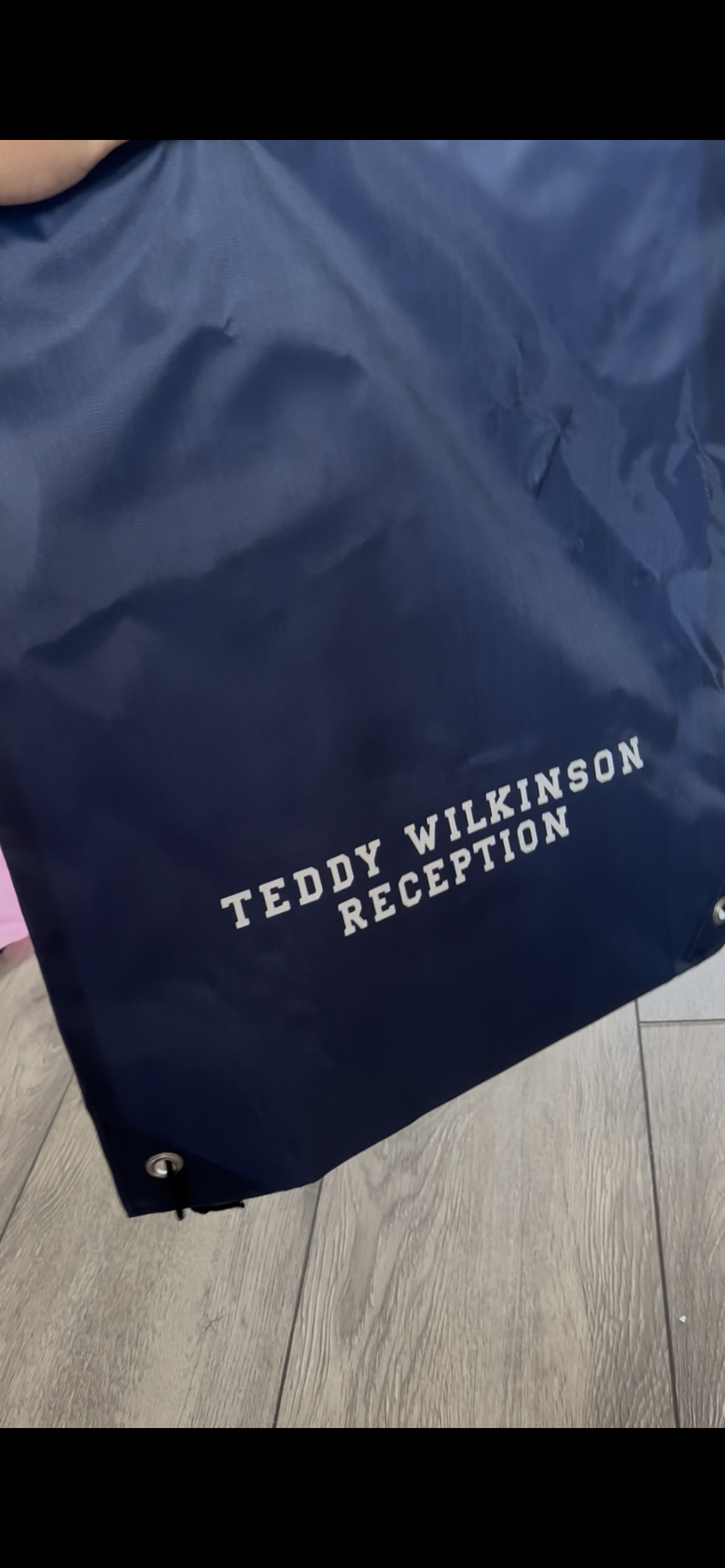 Personalised Kids PE Bag | Back to School Drawstring Bag