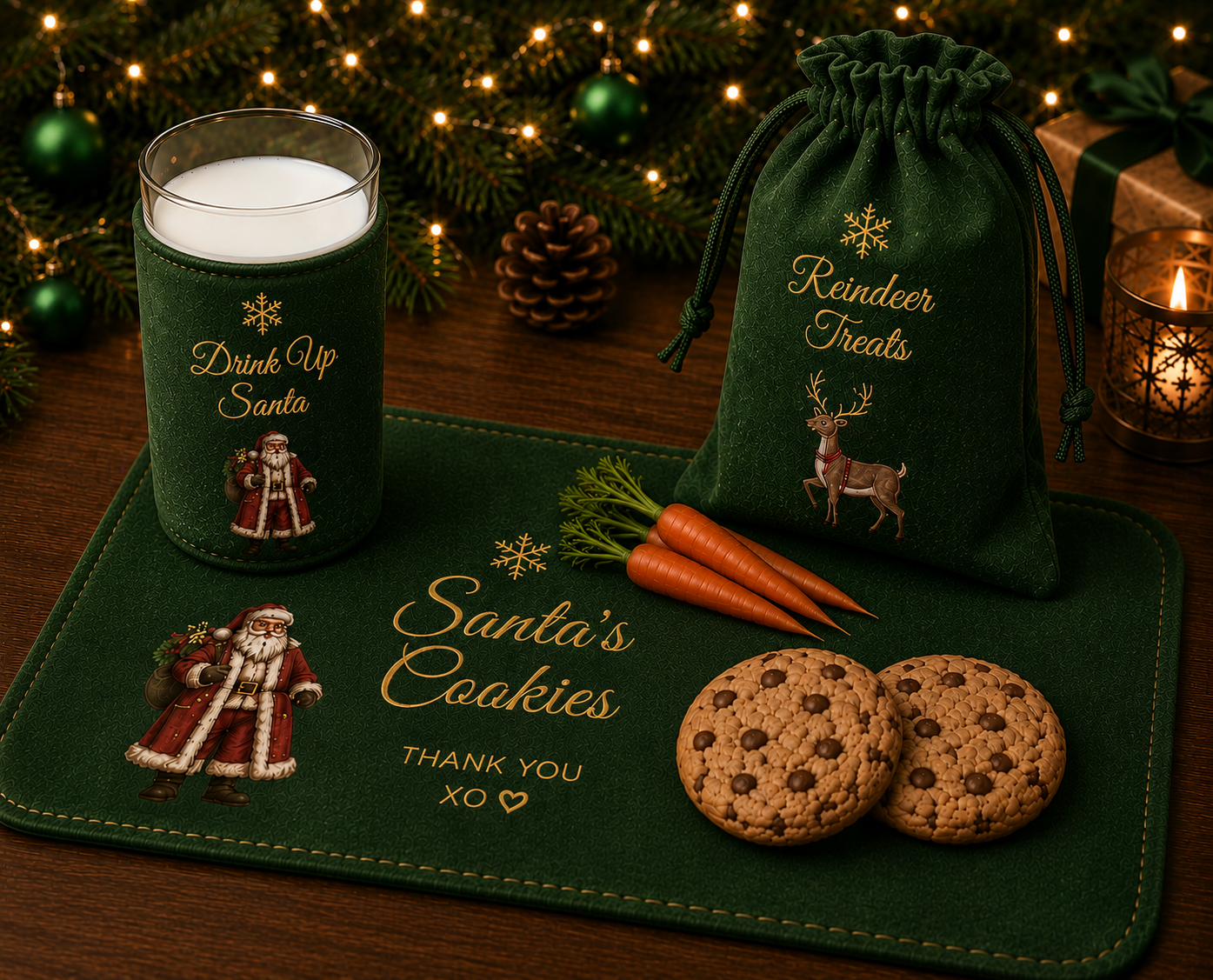 Santa christmas treats set PRE ORDER