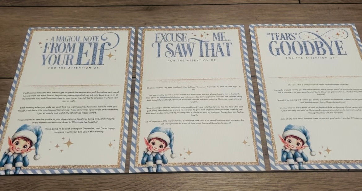 Personalised Christmas Letter Sets – £3 Tester Offer
