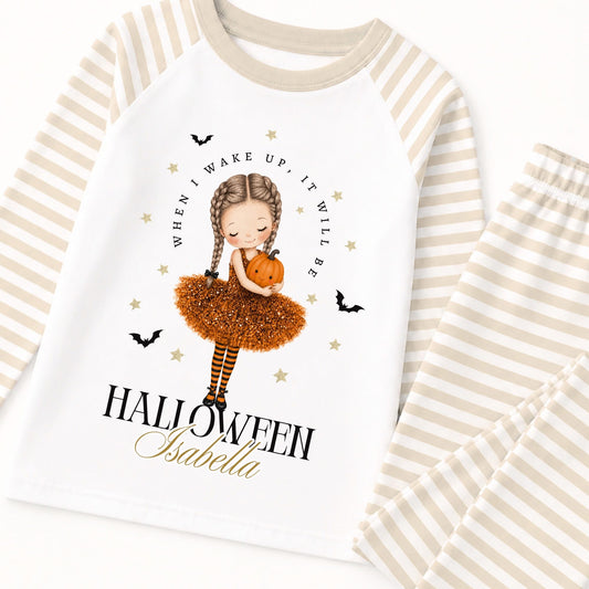 Personalised Halloween Pyjamas | Kids Halloween PJs