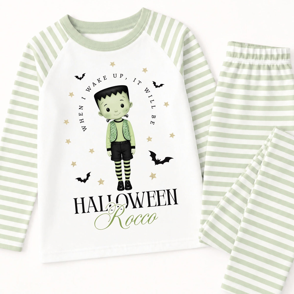 Personalised Halloween Pyjamas | Kids Halloween PJs