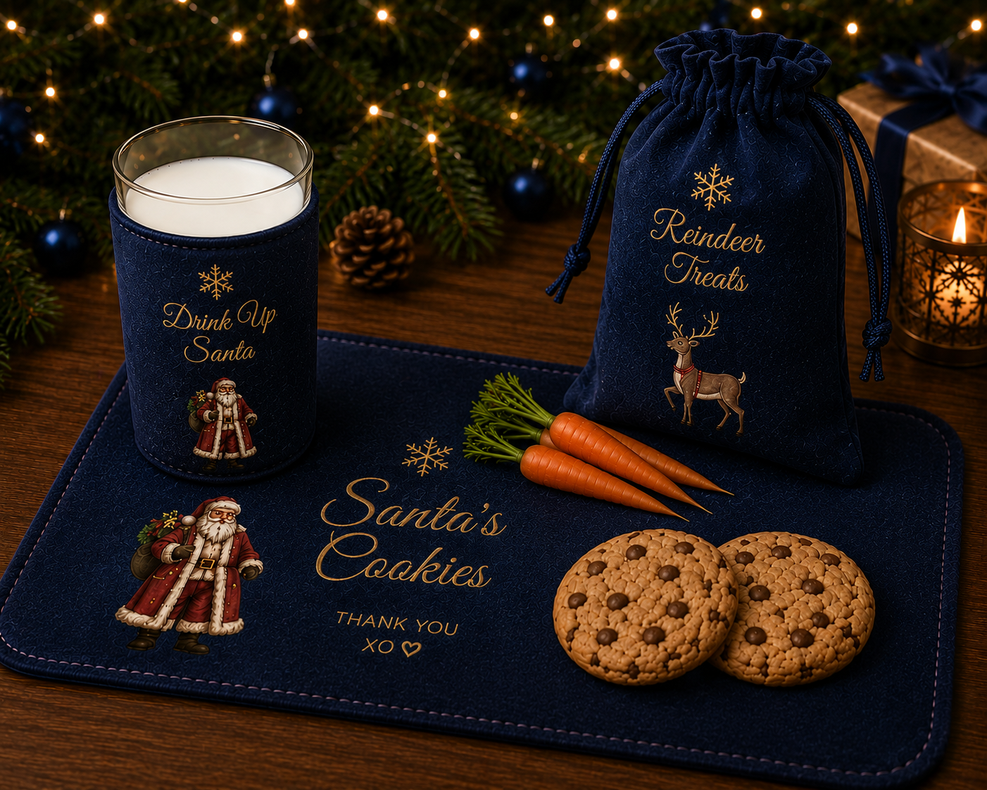 Santa christmas treats set PRE ORDER